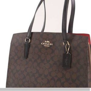 ,Coach Tatum Carryall Tote Shoulder Bag in Signature Canvas